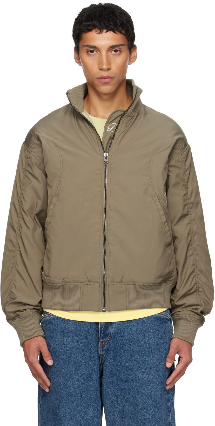 Bomber bunda Dime Dime Insulated Bomber Jacket Zelené | DIMEFA251KHA