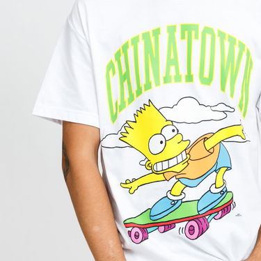 Tričko MARKET The Simpsons Cowabunga Arc Tee Biela | CTM1990345 / 1201, 1