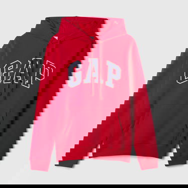 Mikina GAP GAP Logo Pullover Hoodie Červená | 738102-45, 3