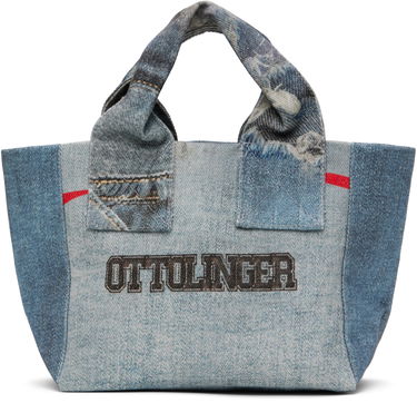 Tote bag Ottolinger Ottolinger Mini Denim Tote Bag Modrá | 12890052801, 0