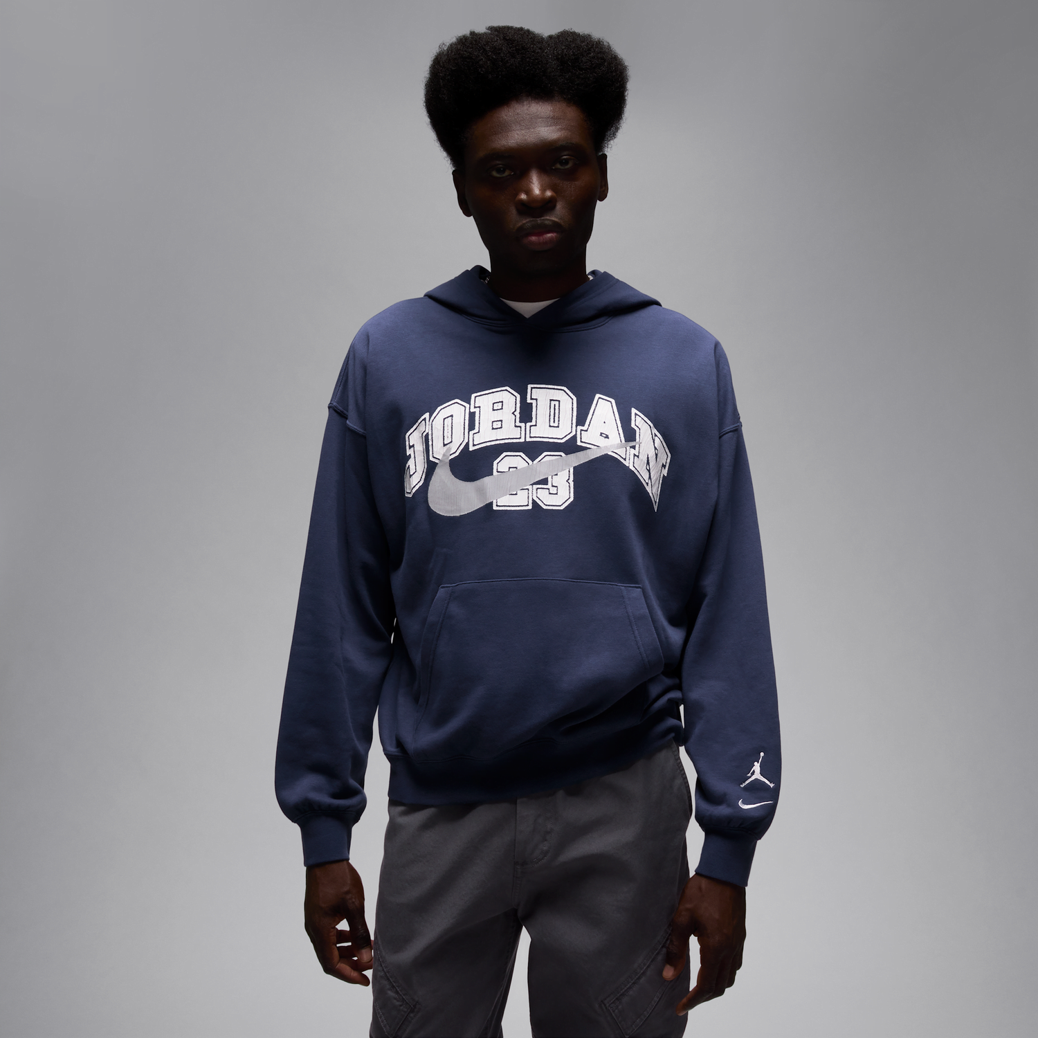 Mikina Jordan Jordan MVP Fleece Hoodie Navy | IB7274-410, 0