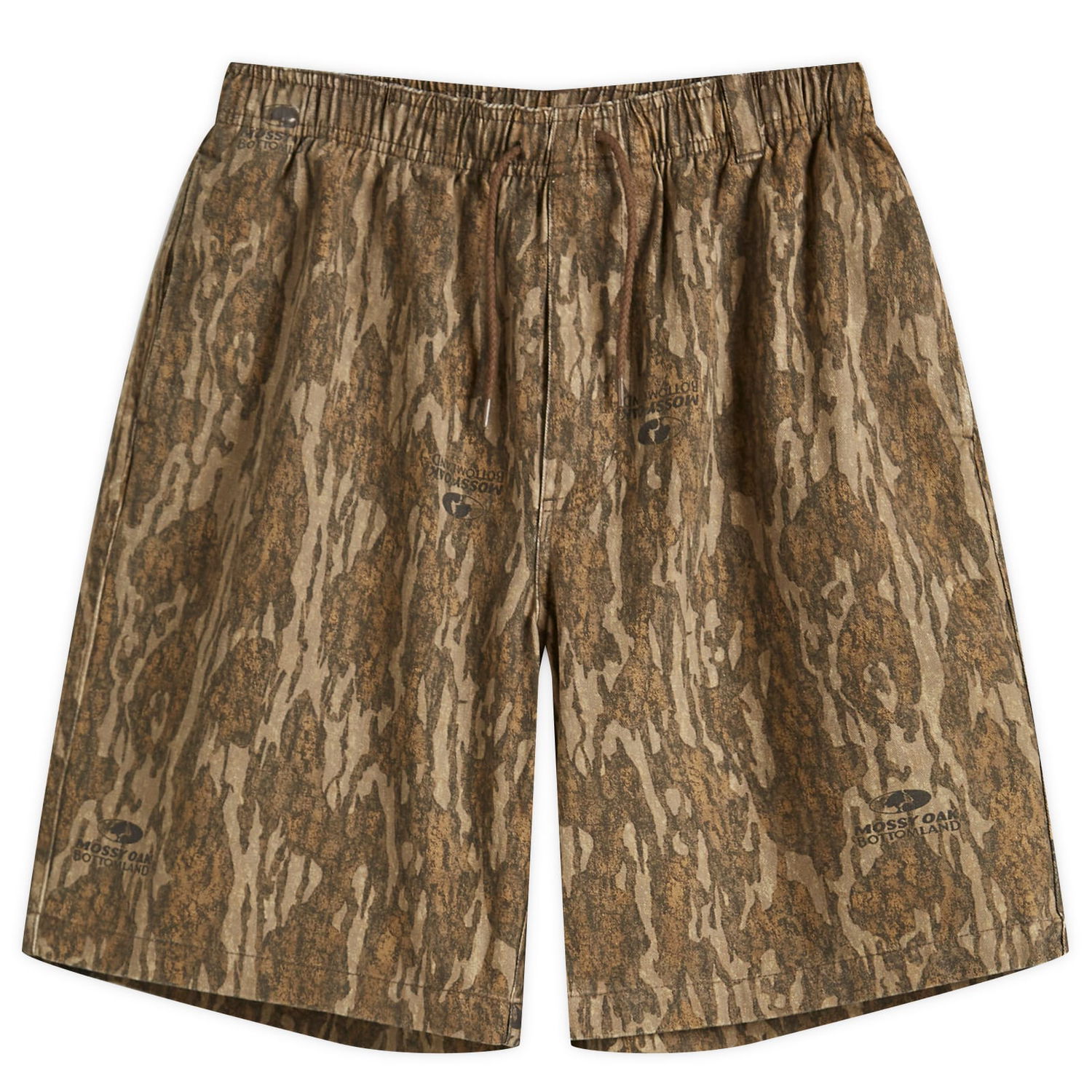 Šortky thisisneverthat Thisisneverthat Camo Beach Shorts Hnedá | TN251WSOOS01-CAM, 0