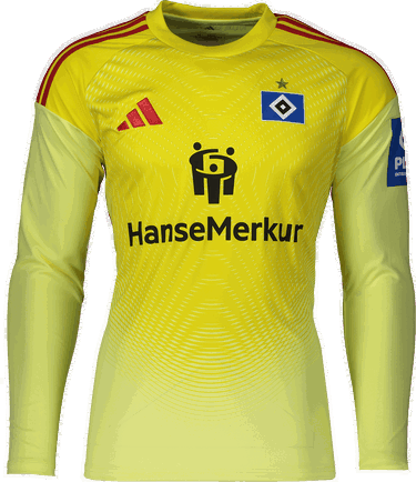 Dres adidas Originals Hamburger SV Goalkeeper Long Sleeve Jersey 2025/26 Žltá | 6hsvjn2020, 0
