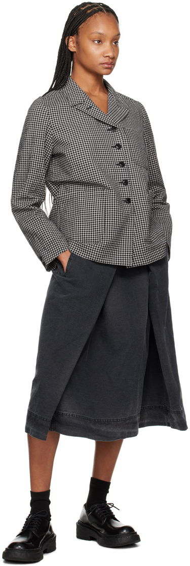 Sukňa YMC YMC George Midi Wrap Skirt Čierna | Q3WAA, 3