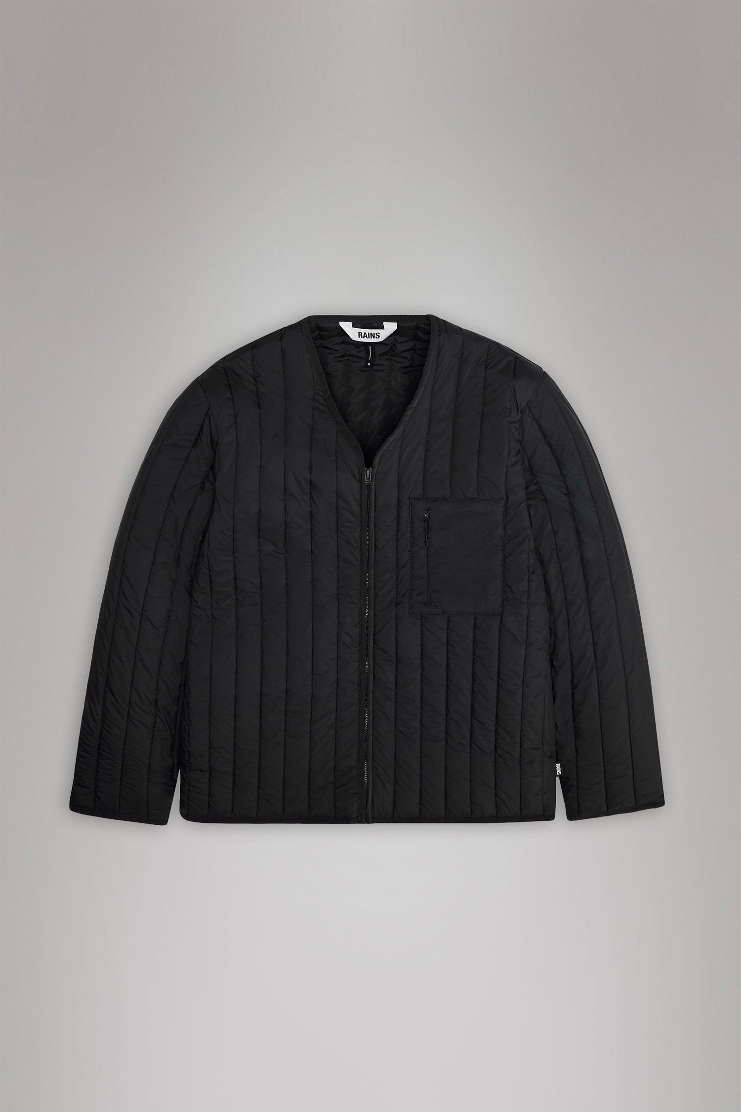Prešívaná bunda Rains Liner Jacket Čierna | 21670\01, 0