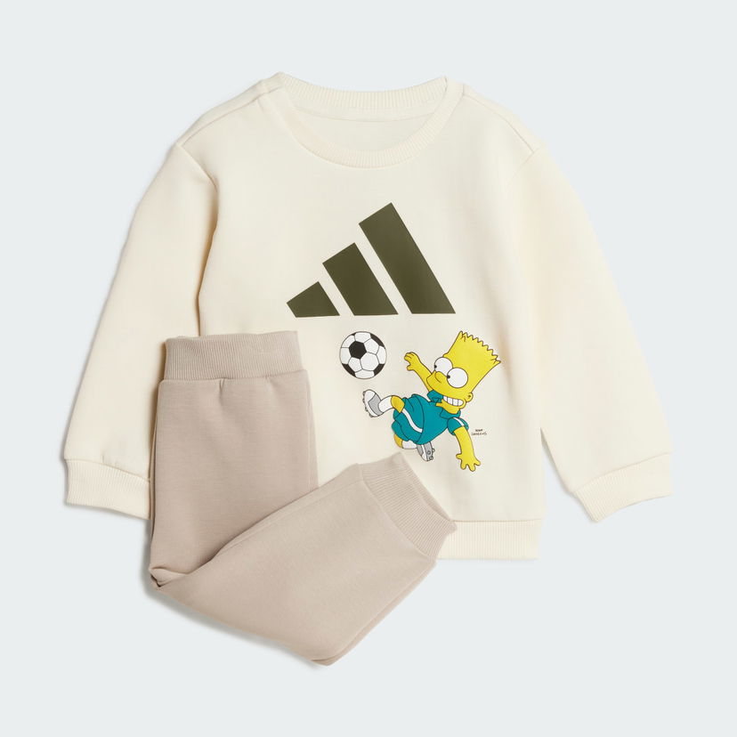Súprava adidas Performance The Simpsons Kids' Tracksuit Béžová | JL9175