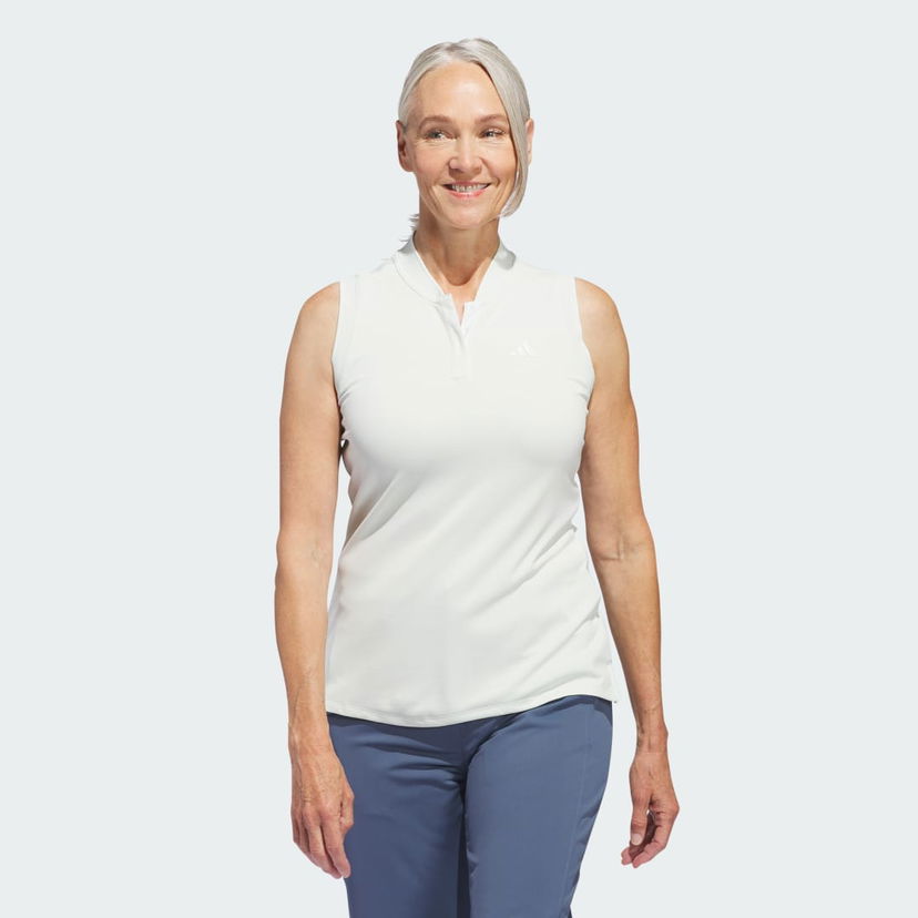 Tielko adidas Performance Ultimate365 Tour HEAT.RDY Sleeveless Golf Polo Biela | IP8654