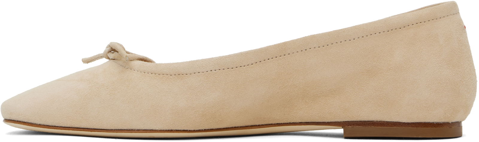 Aeyde Delfina Suede Ballerina Flats