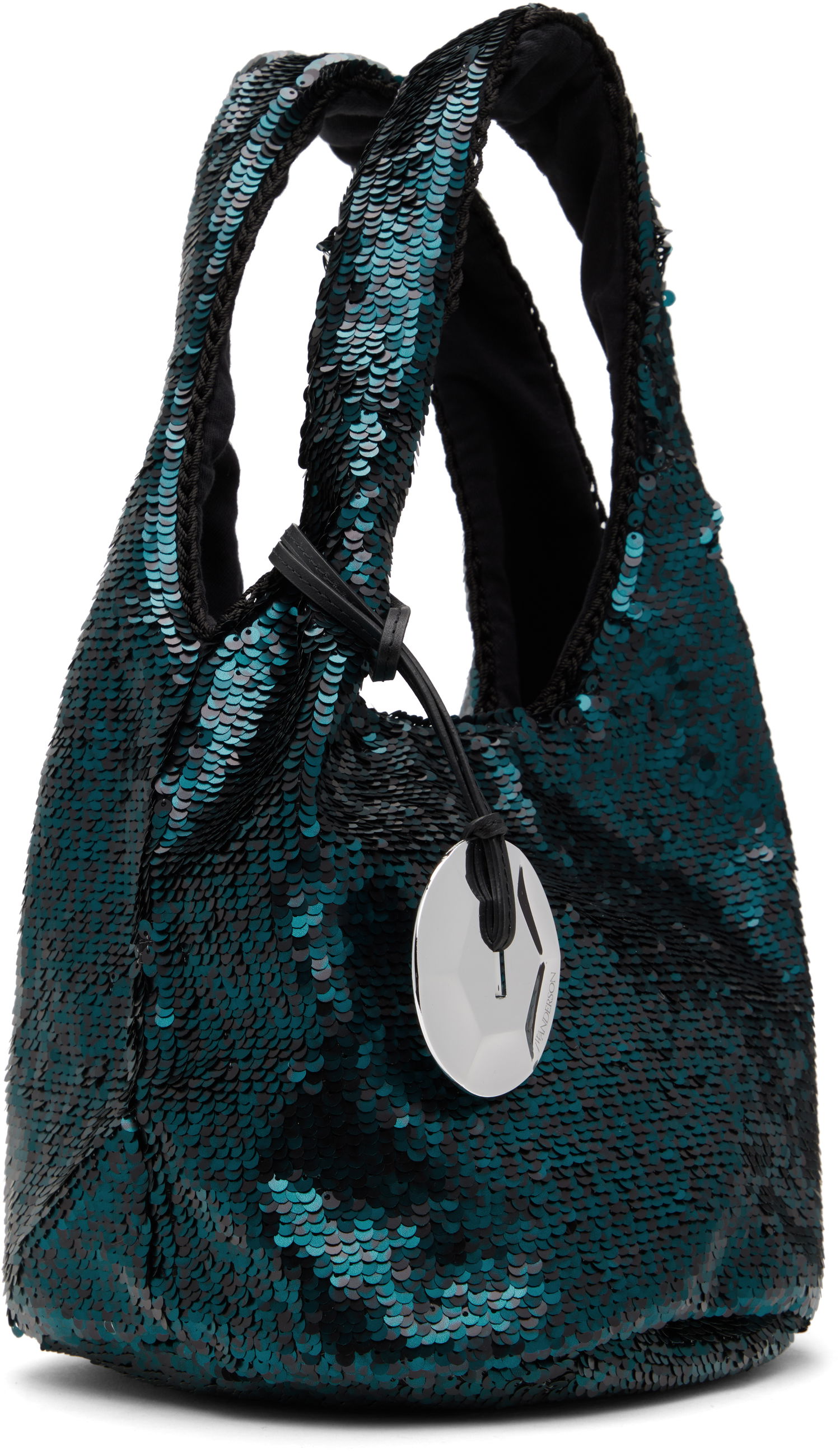 Kabelka JW Anderson JW Anderson Mini Sequin Shopper Bag Zelené | HB0728-FA0230, 1