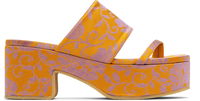 Dries Van Noten Platform Heeled Sandals