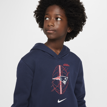 Mikina Nike Nike NFL New England Patriots Club Icon Edition Fleece Hoodie Navy | FV6236-419, 2