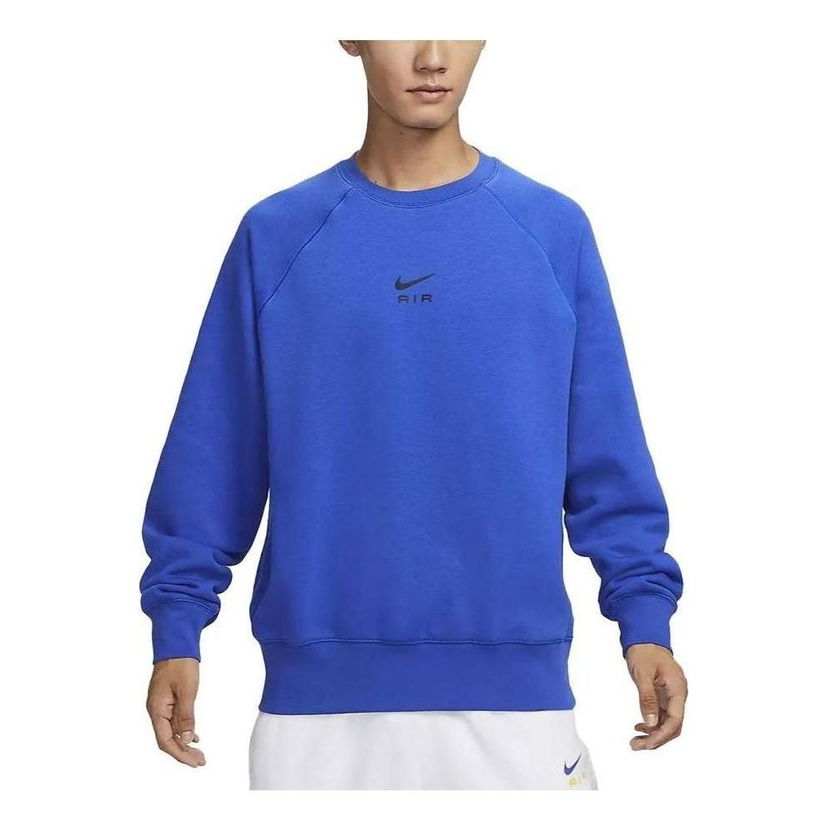 Sveter Nike Air Fleece Crew Sweatshirt Modrá | FB7204-480