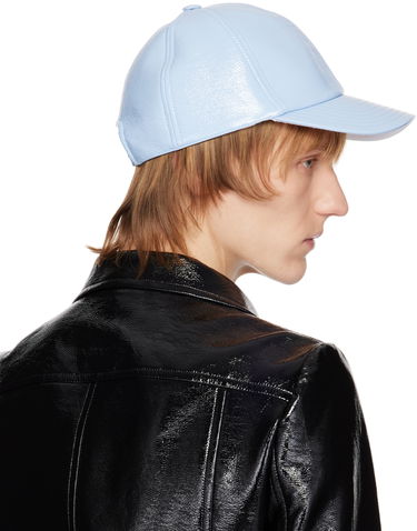 Šiltovka Courrèges Faux-Leather Logo Cap Hnedá | PERACT002VY0003, 4