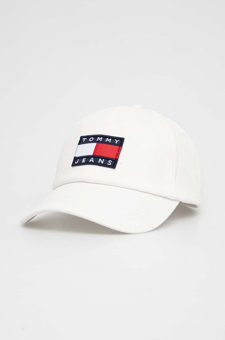 Šiltovka Tommy Hilfiger Logo Cap Biela | AW0AW14992, 0