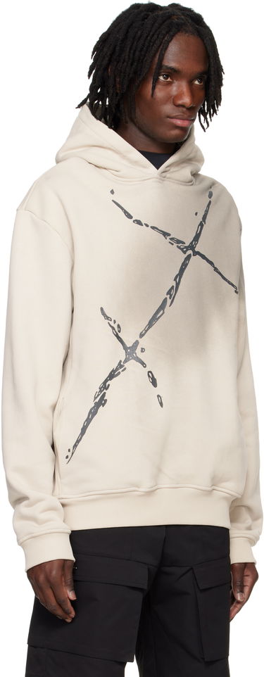 Mikina HELIOT EMIL HELIOT EMIL Fluxus Hoodie Béžová | PRESS25_M_08_072_ST18, 1