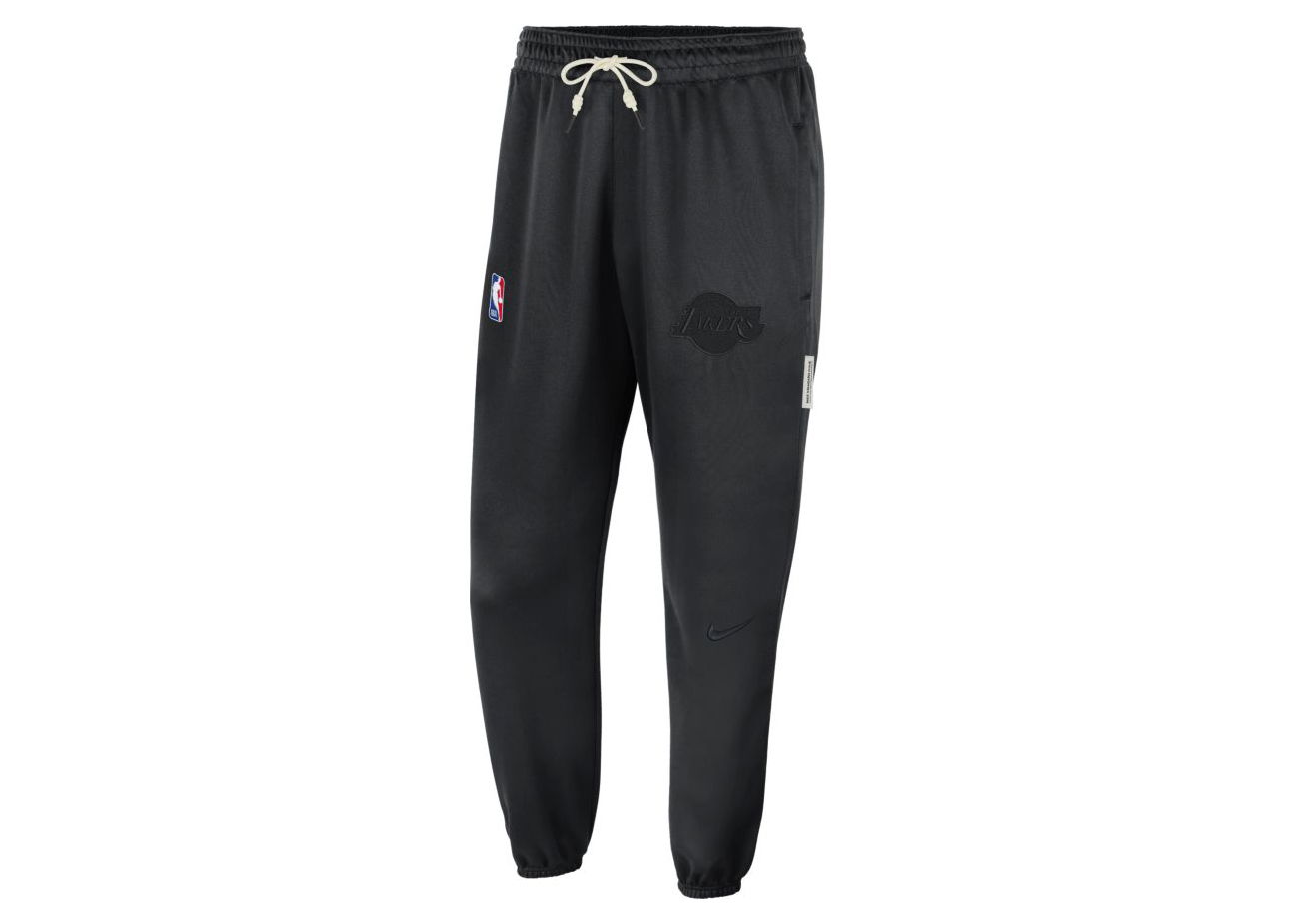 Nohavice Nike NBA Los Angeles Lakers Standard Issue Pants Black Čierna | DB0957-010, 0