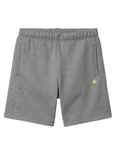 Šortky Carhartt WIP Chase Sweat Short Šedá | I033669_00C_XX