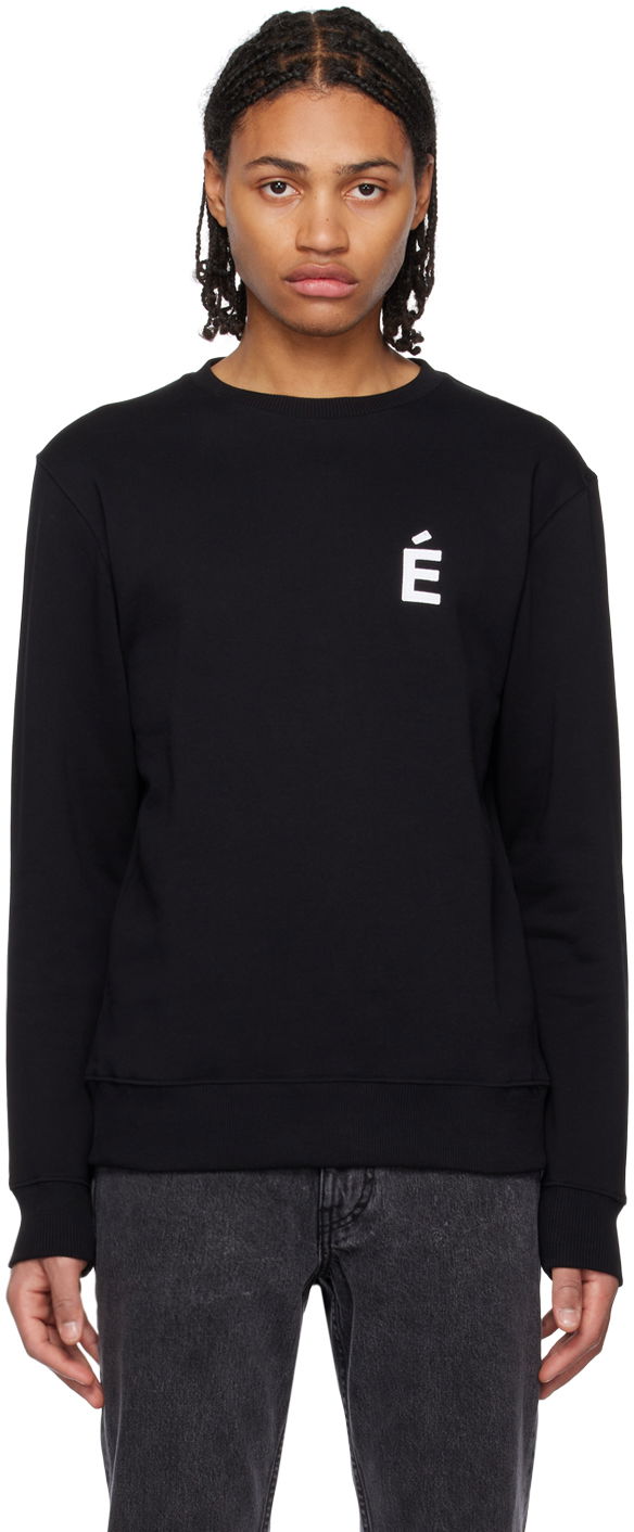 Black Sweatshirt With Logo