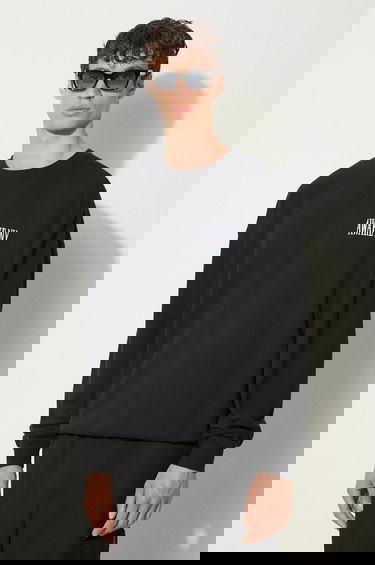 Mikina Awake NY Awake NY Awake Crewneck Cotton Sweatshirt with Logo Čierna | SP24.CN002, 3