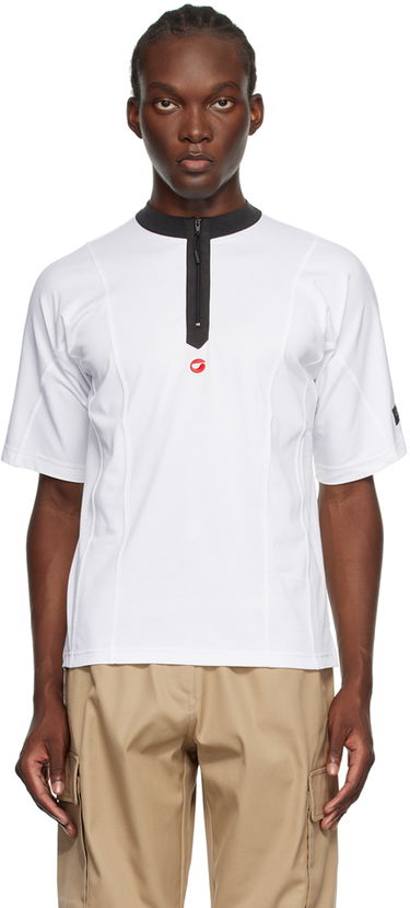 Tričko Coperni Coperni Zip T-Shirt Biela | COPJS93F5013MEN, 0