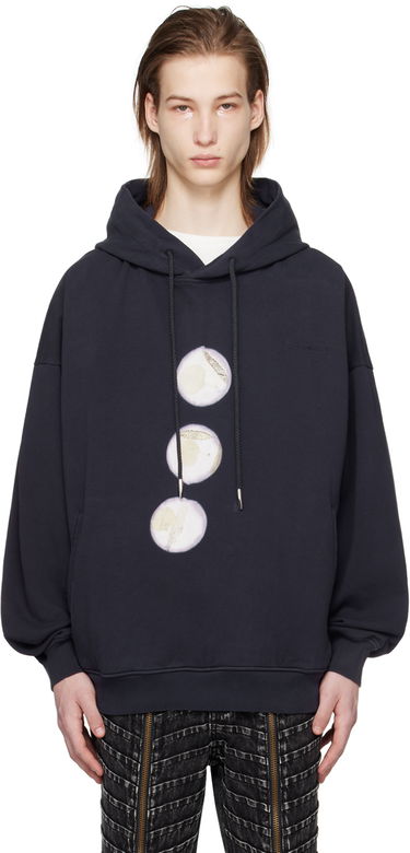 Mikina Feng Chen Wang Feng Chen Wang Plant Dye Hoodie Navy | FMS17HD04, 0