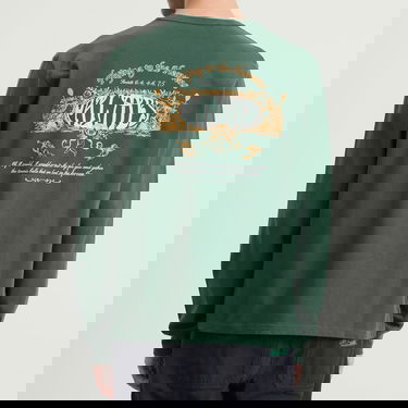 Tričko Palmes Angels Long Sleeve T-Shirt Zelené | P15-0034-777, 3