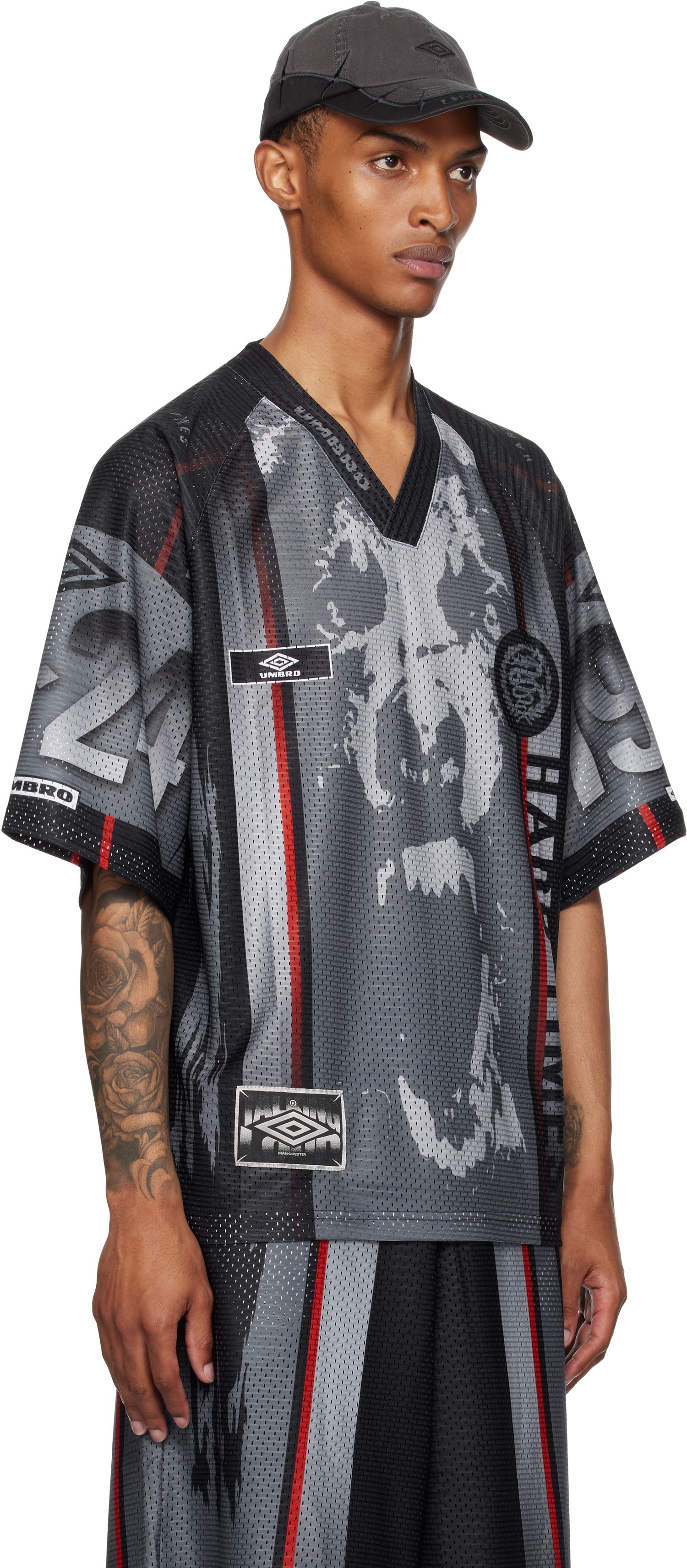 Dres Umbro Umbro 'Hard Times' Football Jersey Čierna | UBMW0247FA164, 1