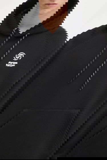 Mikina AAPE by A Bathing Ape AAPE Now Hoodie Čierna | AAPSWMB324XXN, 4