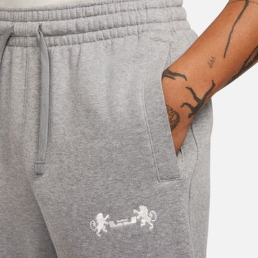 Tepláky Nike LeBron Open Hem Fleece Pants Šedá | FB7127-091, 3
