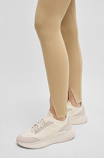 Oblečenie a doplnky BOSS TTNM EVO Knitted and Suede Trainers Biela | 50536413, 1