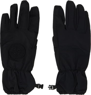 Rukavice Stone Island Embroidered Gloves Čierna | 811592169, 0
