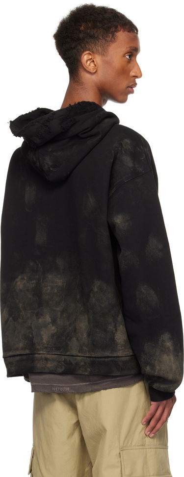 Mikina We11done Muddy Hoodie Čierna | WD-TH3-24-823-U-BK, 2