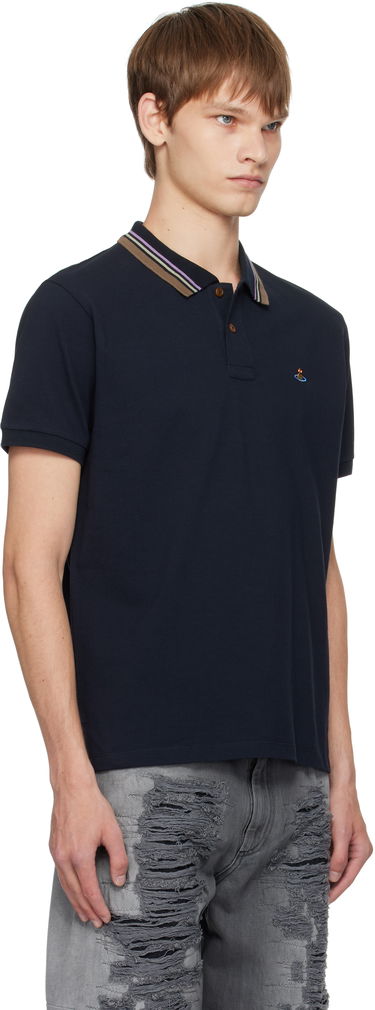 Polo tričko Vivienne Westwood Vivienne Westwood Classic Polo Čierna | 2H01000P-J0009-, 4