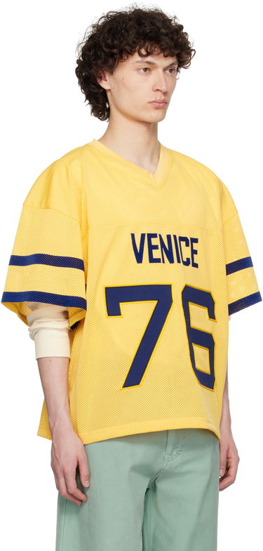 Dres ERL ERL 'Venice 76' Football Jersey Žltá | ERL10T014, 1