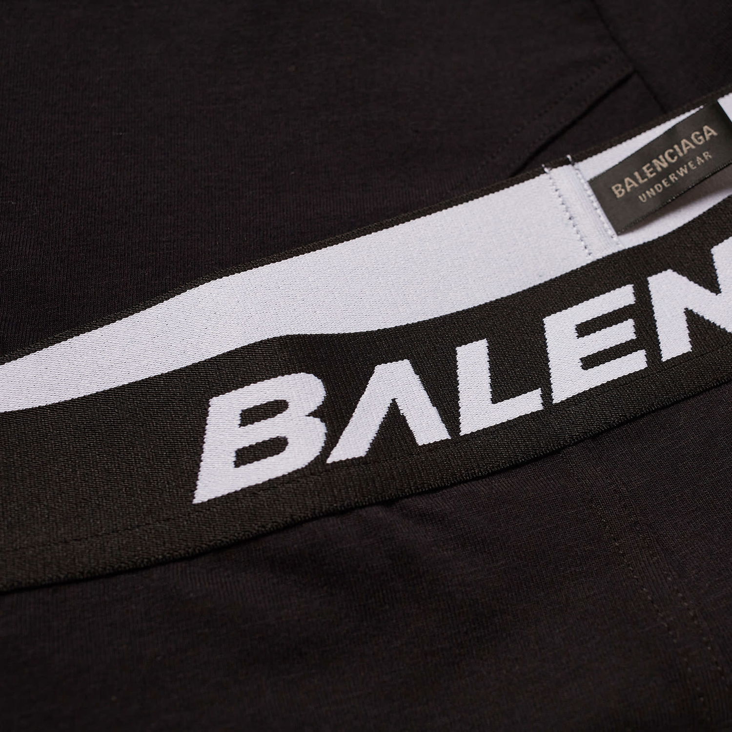 Boxerky Balenciaga Logo Boxer Briefs Čierna | 766944-4B7B2-1060, 1