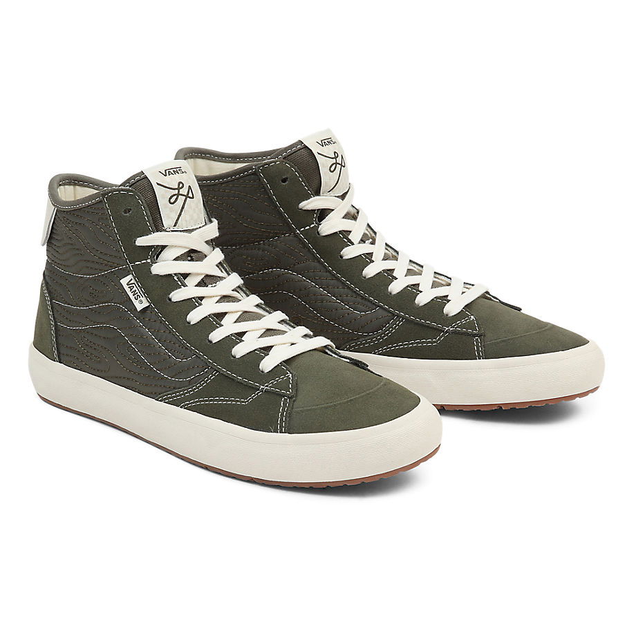 Tenisky a topánky Vans The Lizzie Quilted Zelené | VN0A4BX150K, 0
