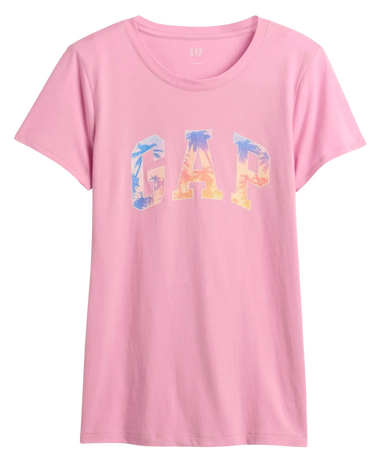 Tričko GAP T-Shirt Classic Logo Ružová | 776775-06, 2