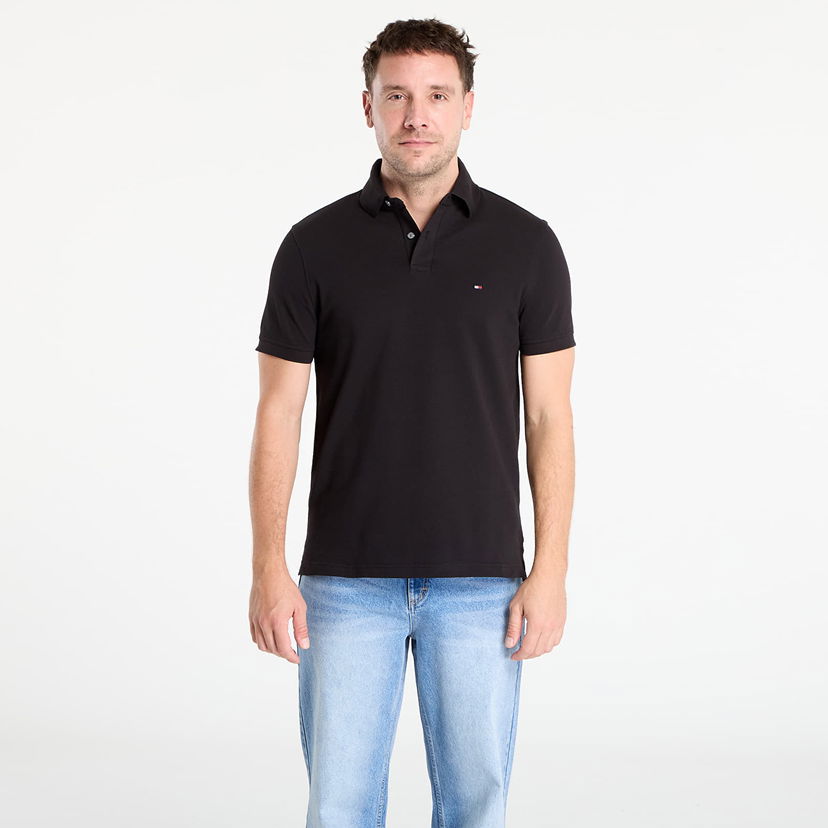 Polo tričko Tommy Hilfiger Tommy Hilfiger 1985 Regular Polo Shirt Čierna | MW0MW17770 BDS