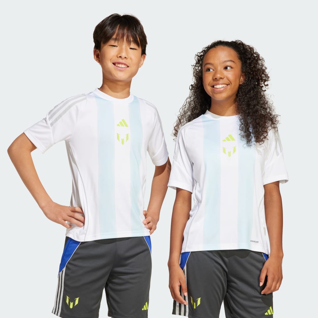 Dres adidas Performance Messi Kids' Training Jersey Biela | JI5460, 0