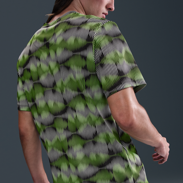 Tričko Nike Miler Short-Sleeve Running T-Shirt Zelené | IM2082-010, 3