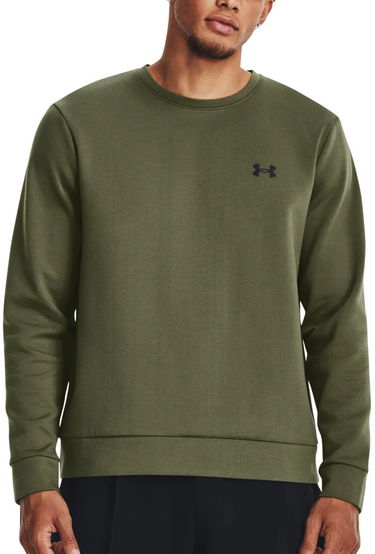 Mikina Under Armour Unstoppable Flc Crew Zelené | 1381688-390, 0