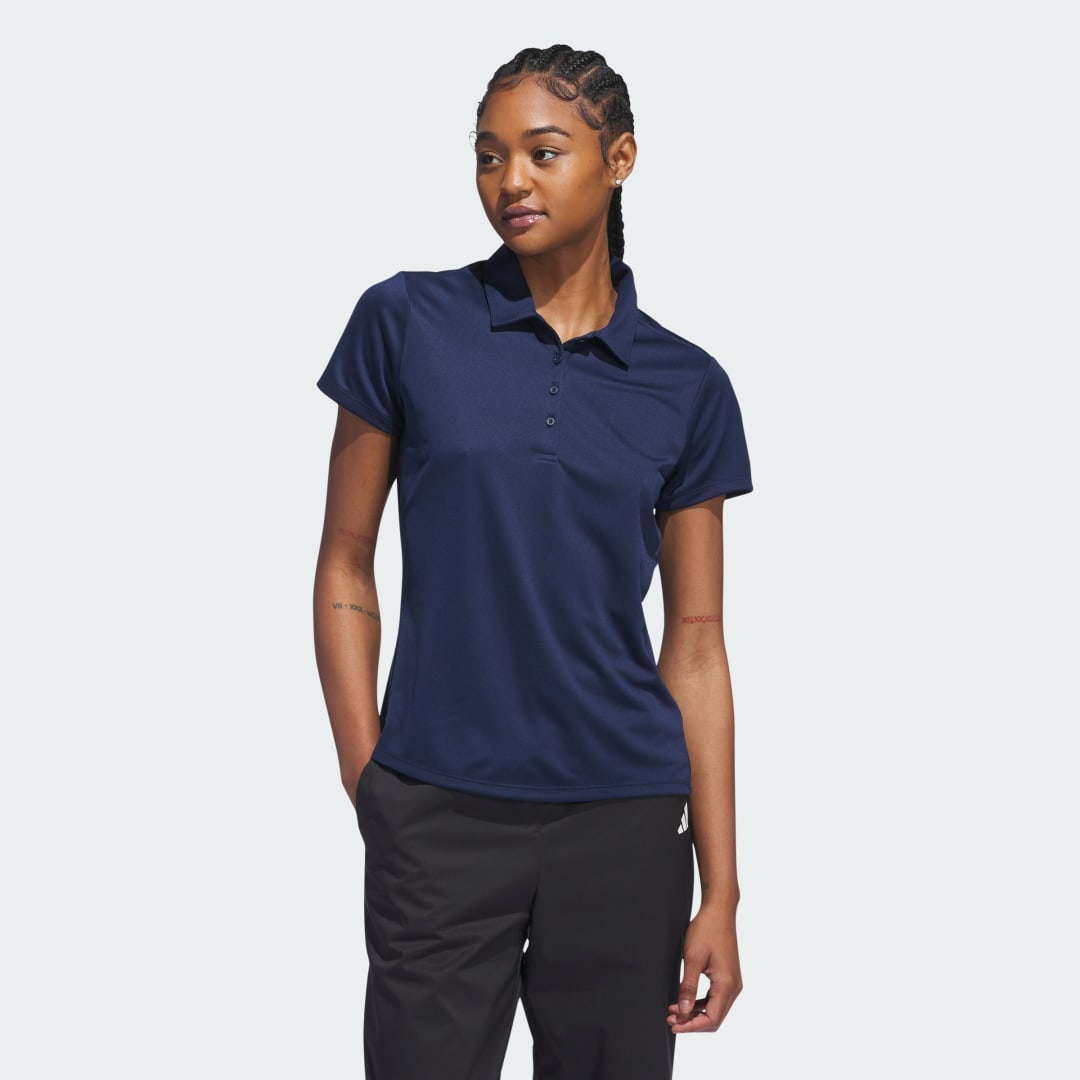 Polo tričko adidas Performance Solid Performance Short Sleeve Polo Shirt Navy | IP2151, 0