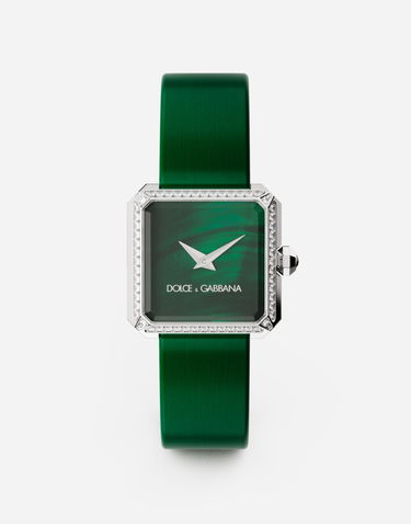 Hodinky Dolce & Gabbana Sofia Steel Watch With Colorless Diamonds Zelené | WWJC2SXCMDTV0403, 0