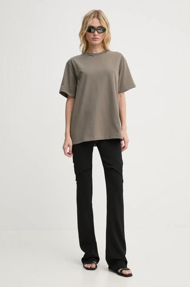 Tričko HELIOT EMIL Oversized T-Shirt Zelené | AW24.M.09.127.DG23, 2