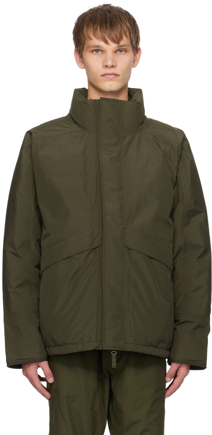 Prešívaná bunda NANAMICA Short Down Jacket Zelené | SUAF354U, 0