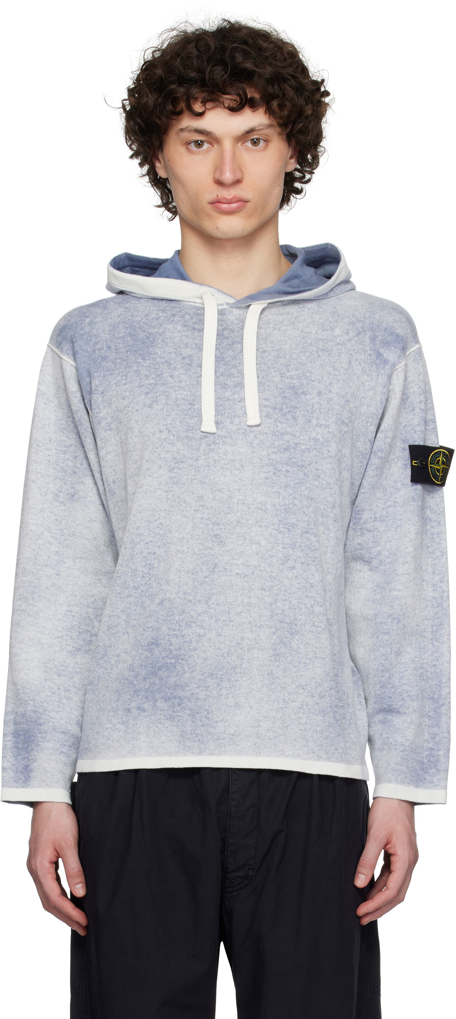 Mikina Stone Island Stone Island Raw Hand Light Reversible Hoodie Modrá | K1S15 5100029 S00Z2, 0