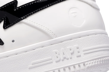Tenisky a topánky BAPE Bape Sta #2 White/Black Biela | 0ZXSHM191302M-WHT, 4