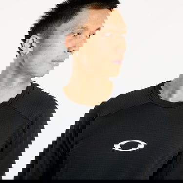 Mikina OAKLEY Men's Enhance Light Grid Long Sleeve Crew Sweatshirt Čierna | FOA408123-02E, 4