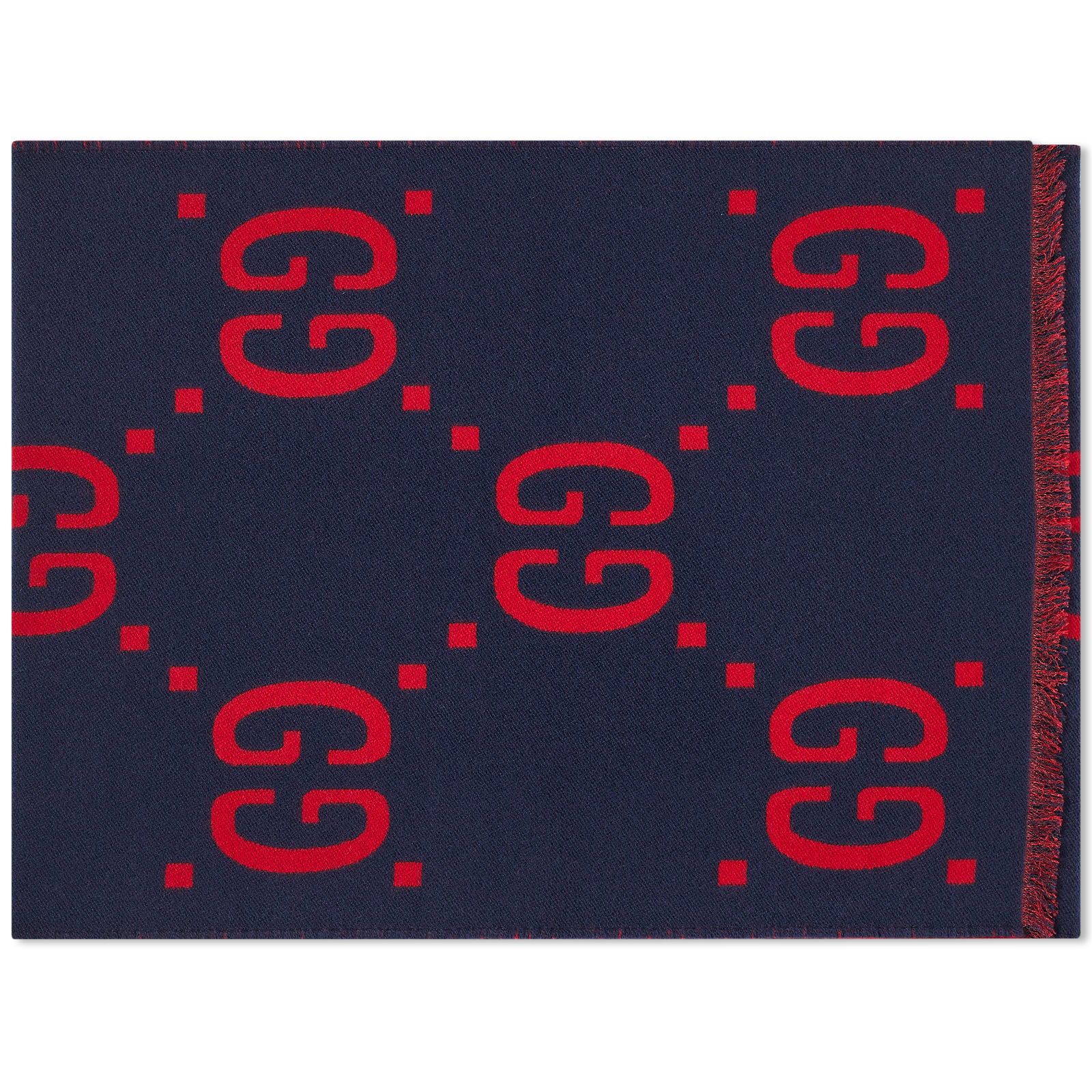 GG Jaquard Scarf Midnight