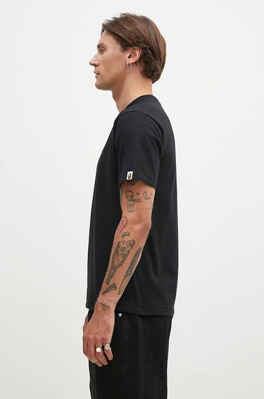 Tričko BAPE One Point T-Shirt With Print Black Čierna | 1K80110004, 1